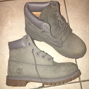 Olive Green Timberlands